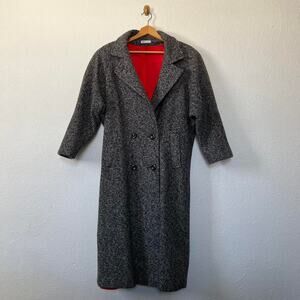 Women’s Union-Made Vintage Wool Pea Coat 23x46”